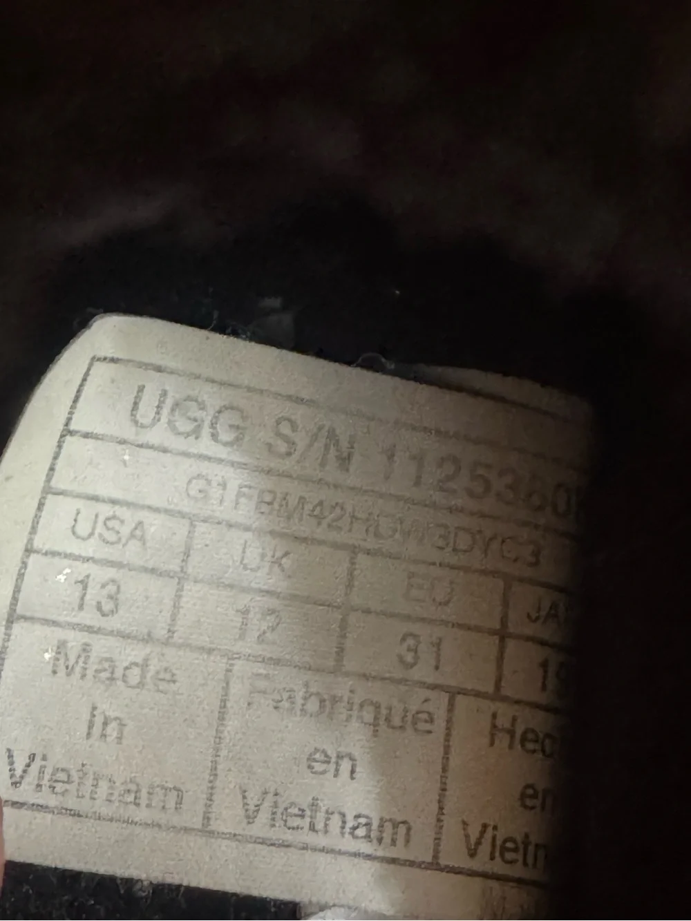 UGG combining slipper
